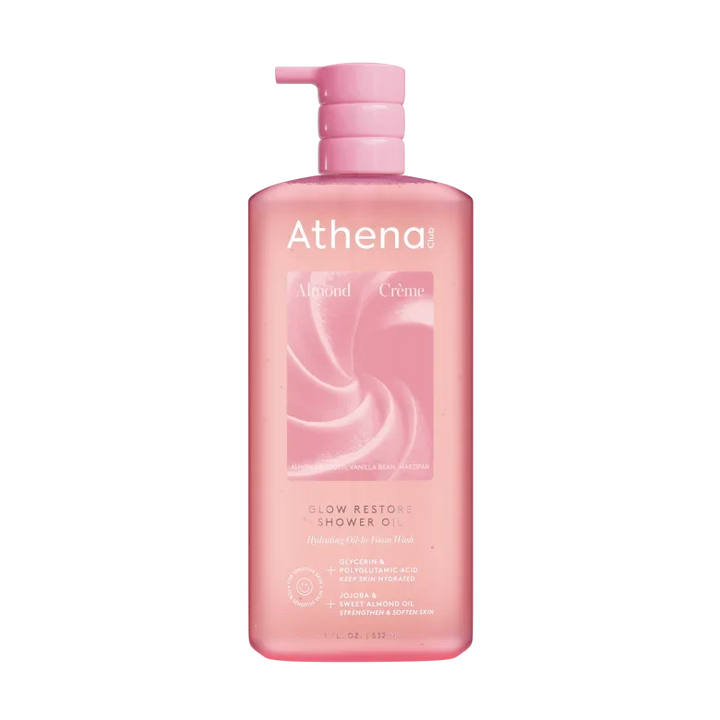 Glow Restore Shower Oil S7 Almond Crème
