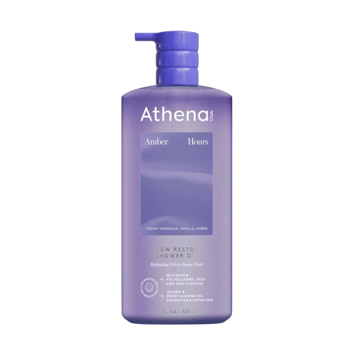 Glow Restore Shower Oil A4 Amber Hours